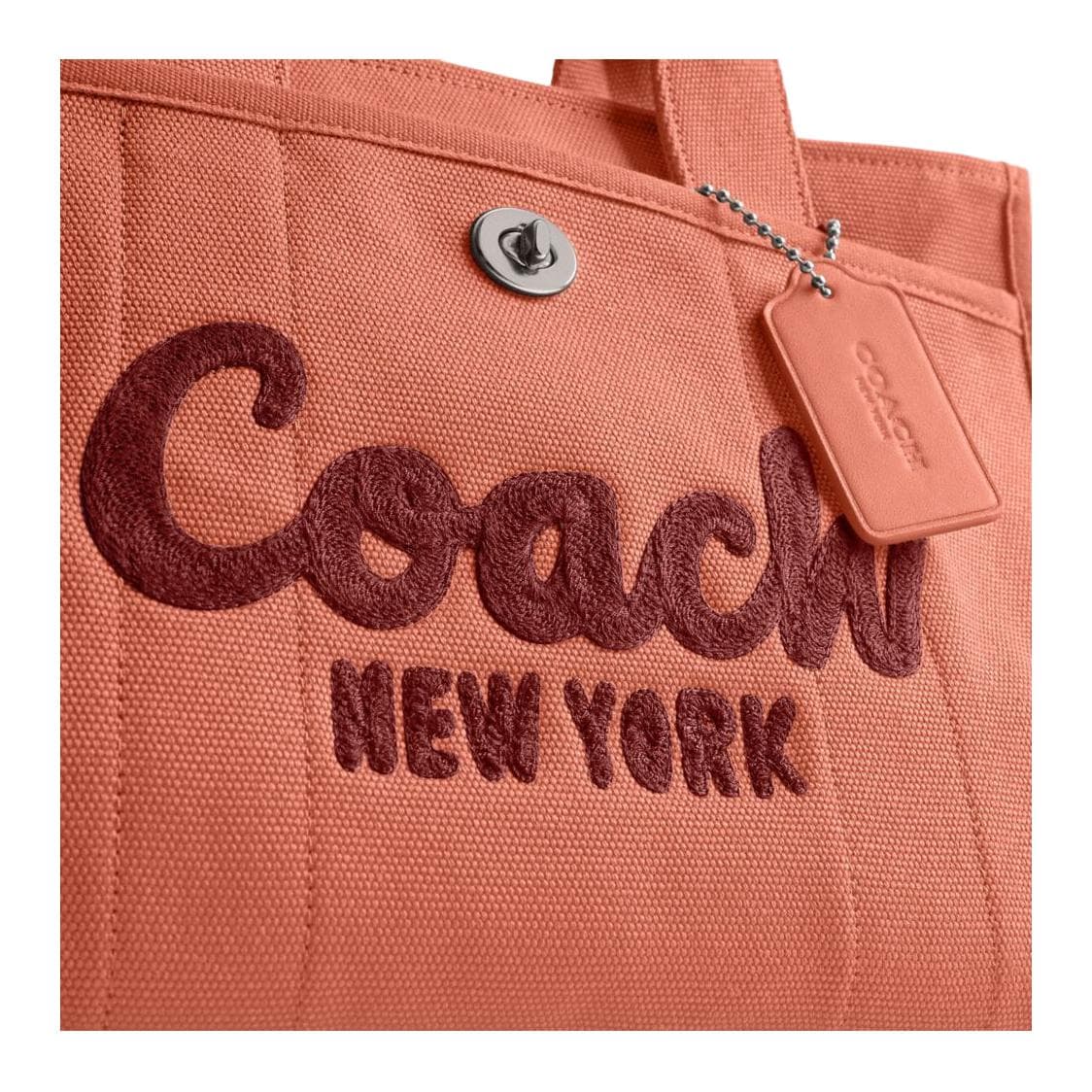 Сумка COACH Cargo 34 Logo Tote - изображение 5