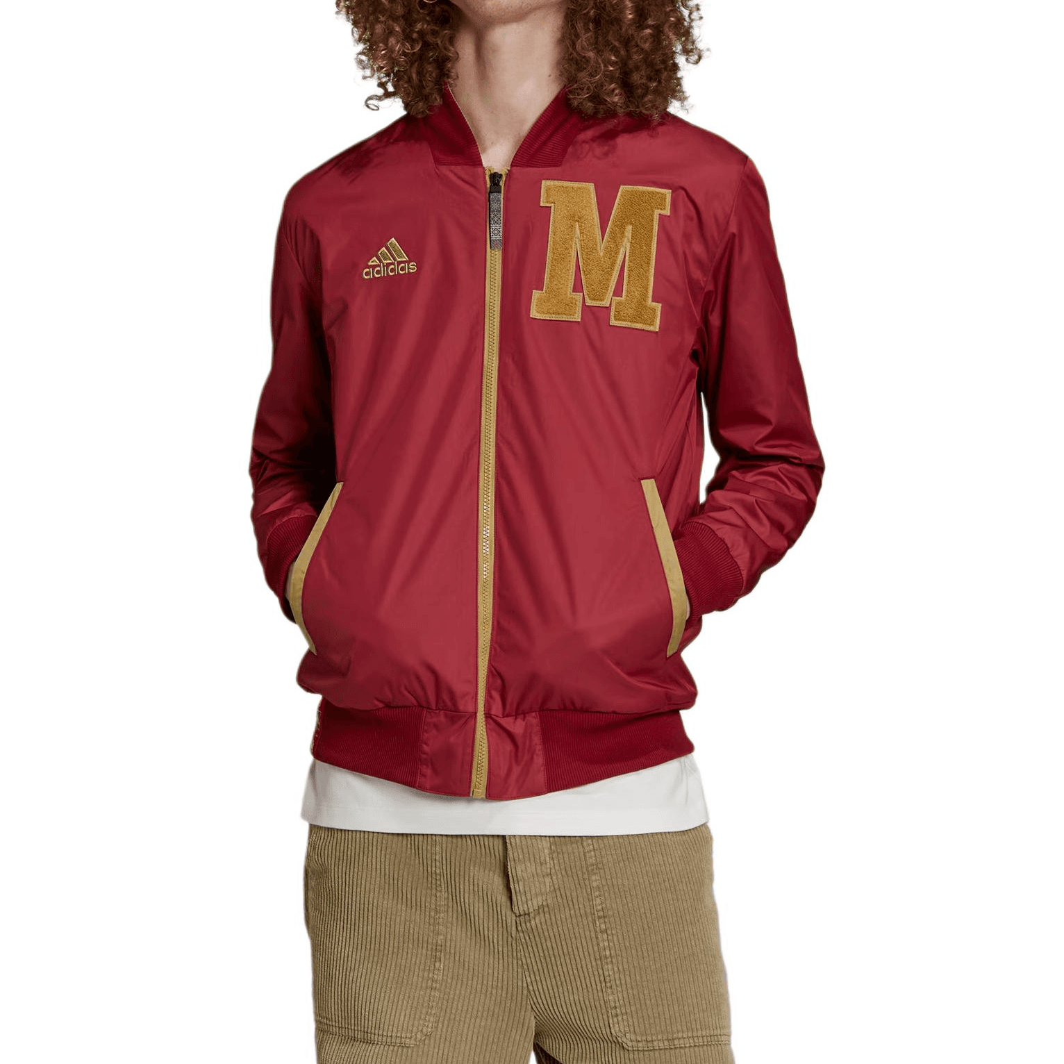 Куртка adidas Fcb Lny Bomber - изображение 4