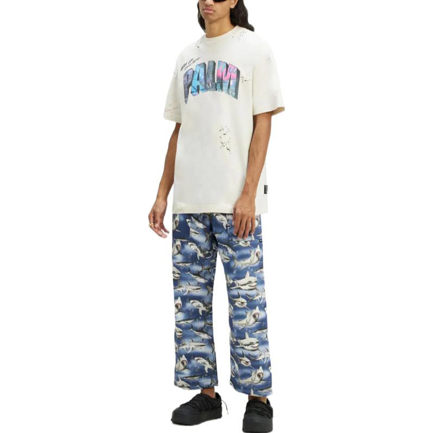 Футболка PALM ANGELS SS23 LogoT - изображение 5