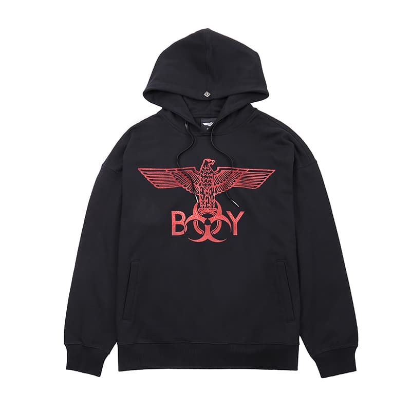 Худи Boy London Logo Hoodie Black - изображение 4