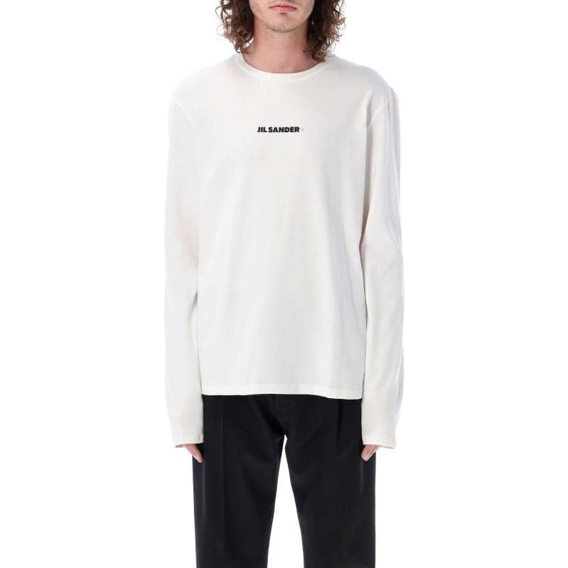 Футболка JIL SANDER Белая Мужская T-рубашка — фото 3