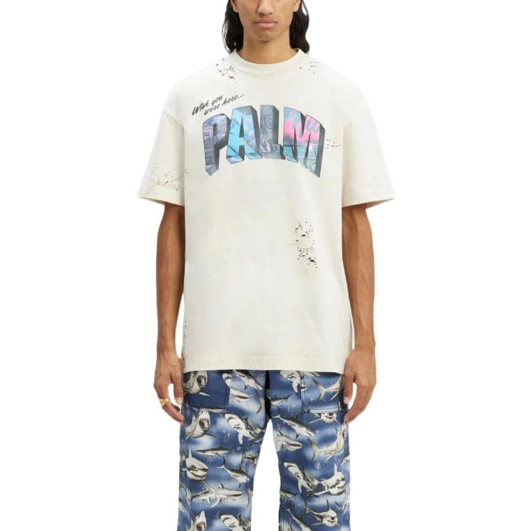 Футболка PALM ANGELS SS23 LogoT - изображение 3