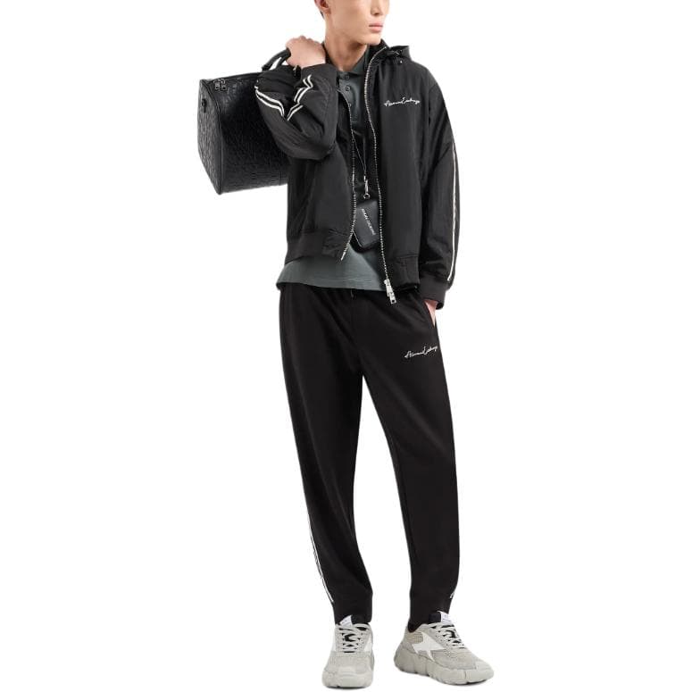 Зимняя куртка пуховик ARMANI EXCHANGE SS24 Logo - изображение 4