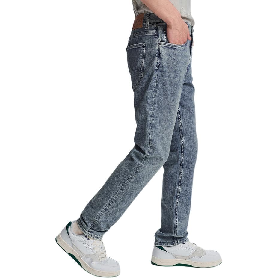 Штаны Lee Standard Mid-Rise Straight Cool Jeans Light Blue - изображение 3