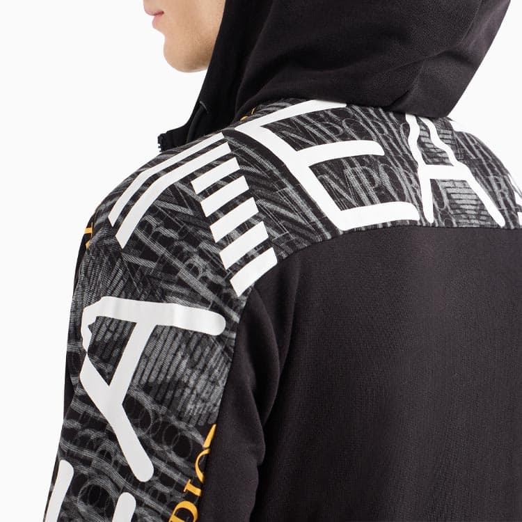 Худи EMPORIO ARMANI EA7 SS24 Logo - изображение 5