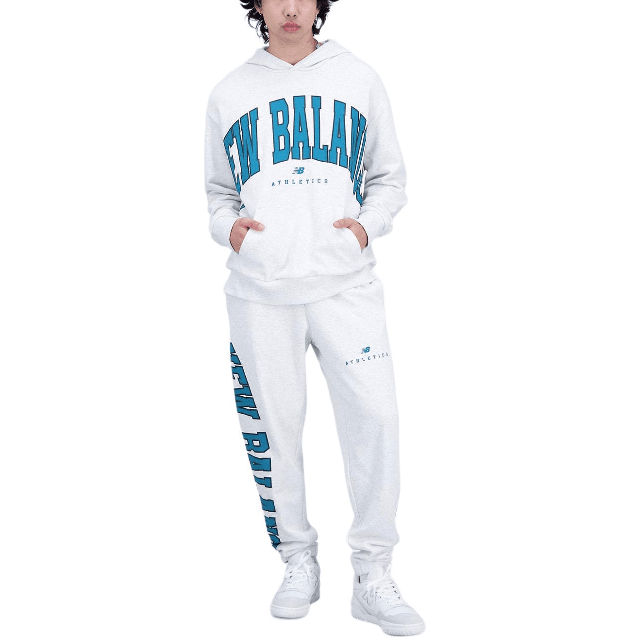 Худи New Balance Logo - изображение 4