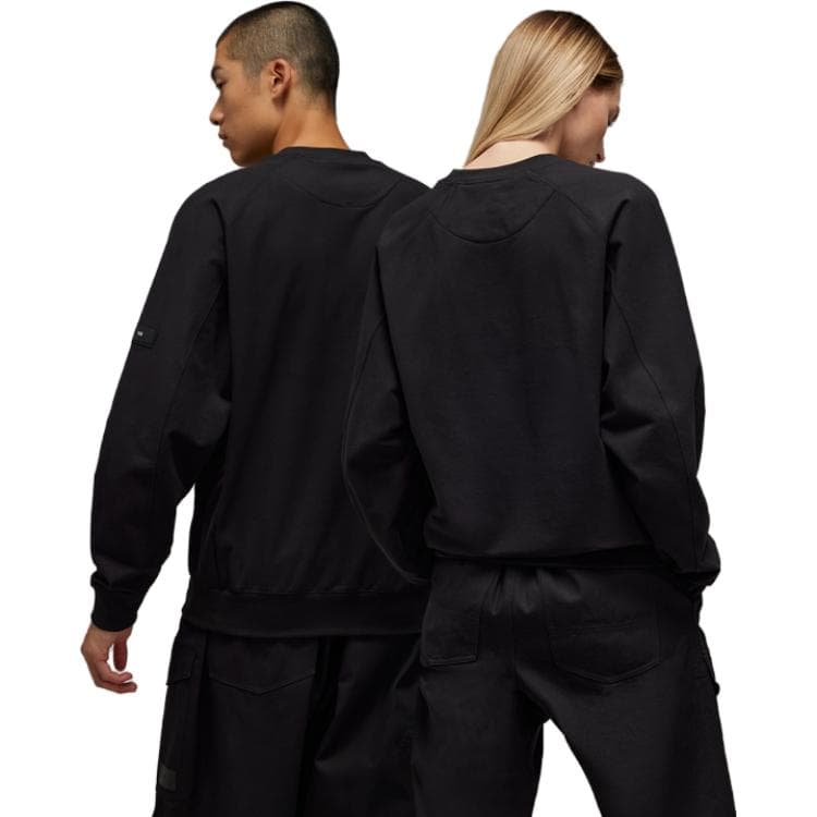 Худи Y-3 Stretch FT Crew Black - изображение 3