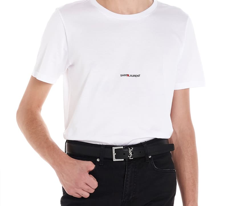 Футболка Saint Laurent Logo Print T-Shirt - изображение 3