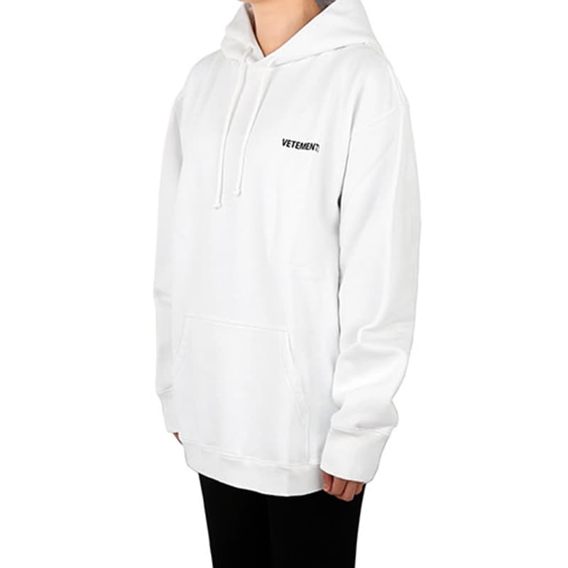Худи Vetements Hoodie White - изображение 5