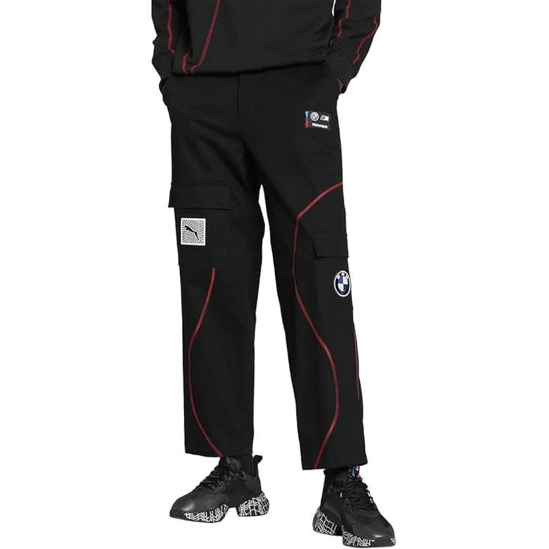 Штаны PUMA x BMW MMS GARAGE CREW PANTS Logo - изображение 4