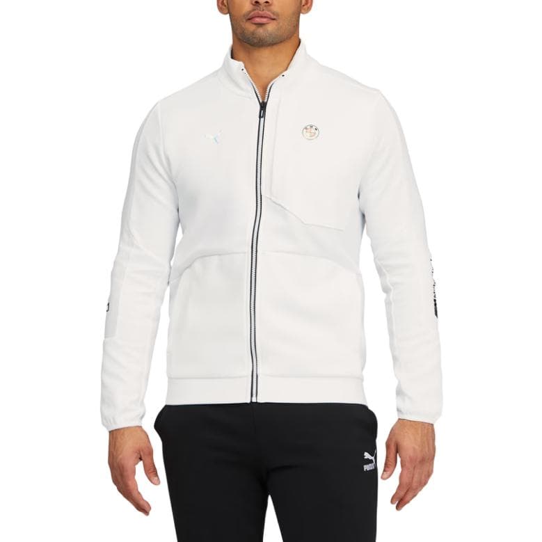 Куртка PUMA x BMW Motorsport RCT Sweat Jacket White - изображение 4