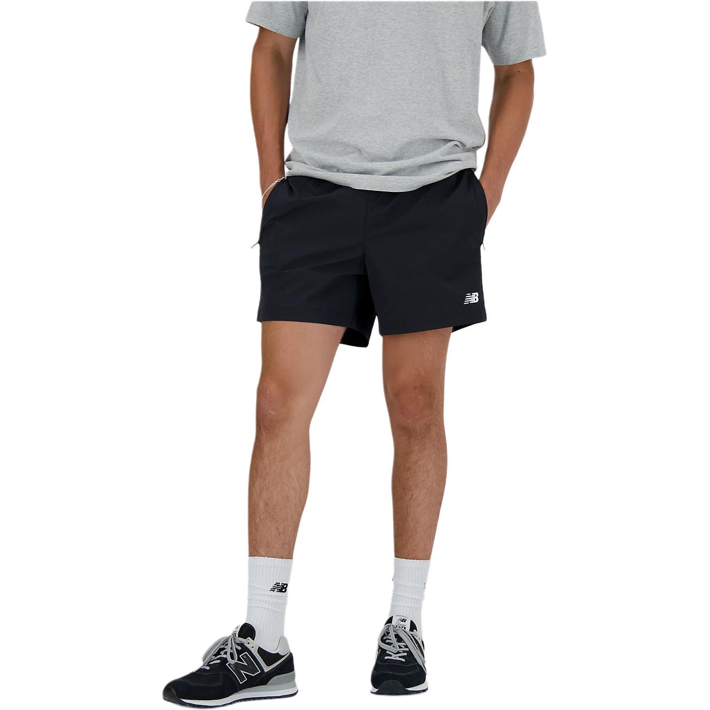 Шорты New Balance Athletics Stretch Woven Short 5" - изображение 5