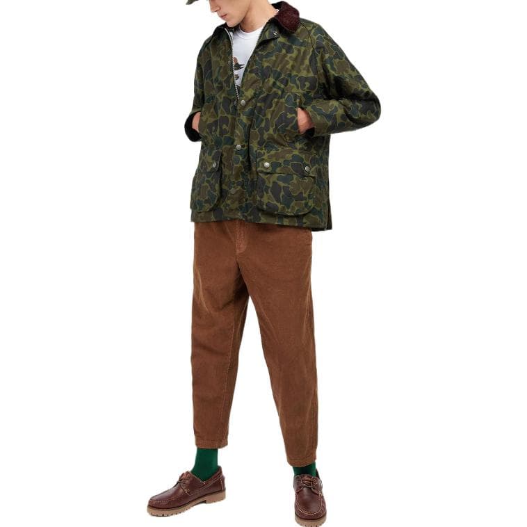 Куртка BARBOUR x NOAH FW22 Camo Bedale - изображение 4