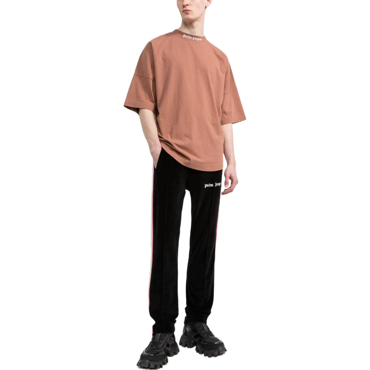 Футболка PALM ANGELS LogoT - изображение 2