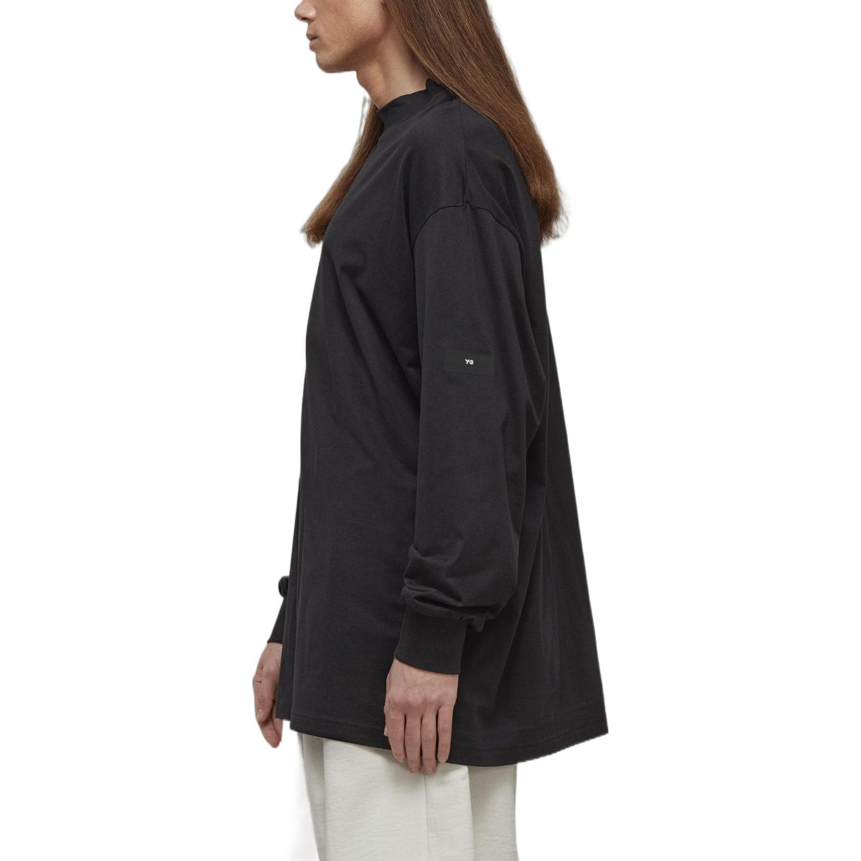 Кофта Y-3 Logo Long Sleeve Tee - изображение 4