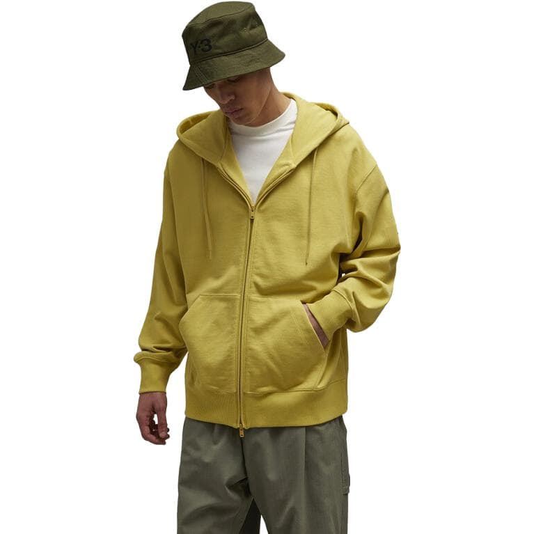 Куртка Y-3 FT Zip Hoodie Yellow - изображение 2