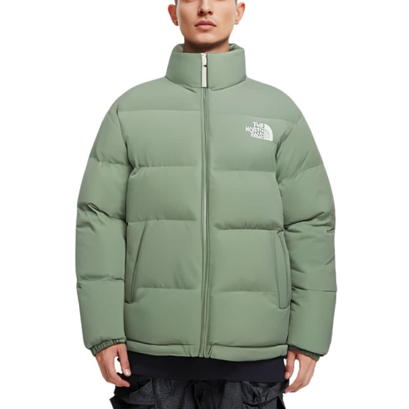 Зимняя куртка The North Face Reversible Down Jacket Green - изображение 3