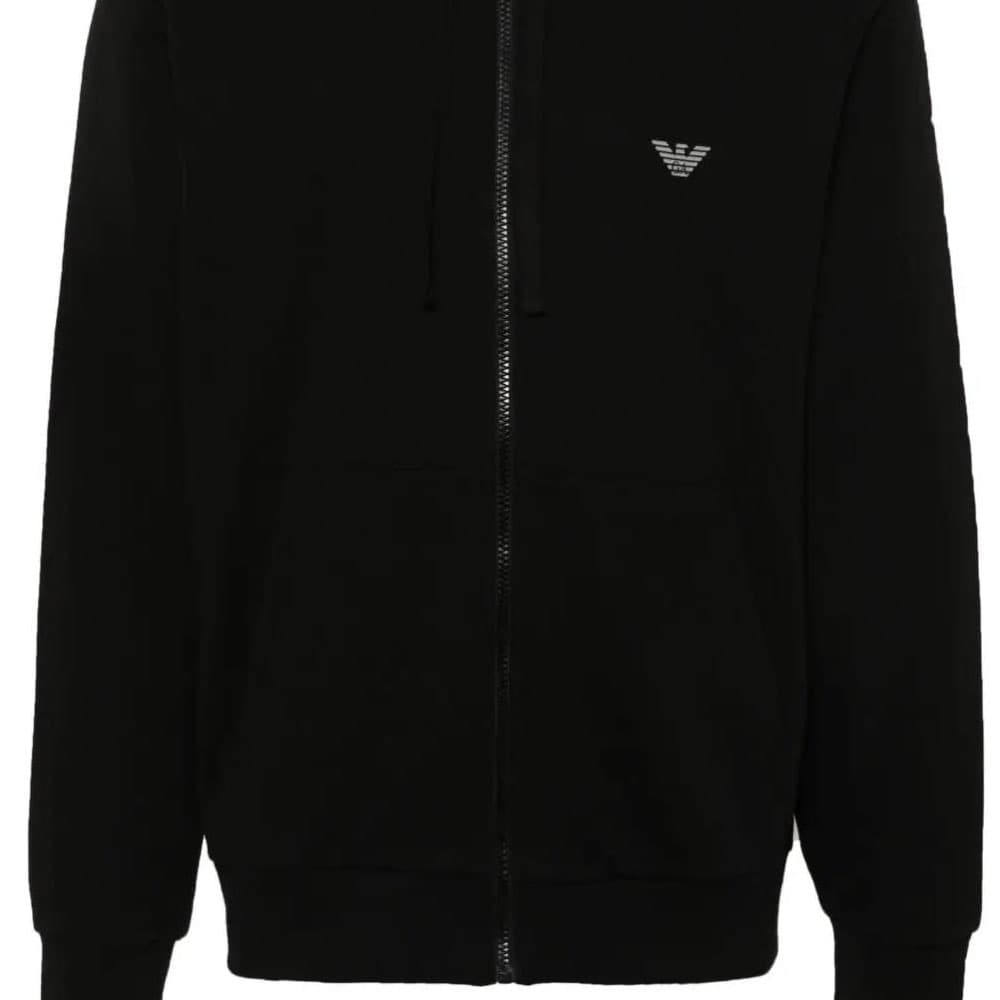 Куртка Emporio Armani Hoodie Jacket Black - изображение 7