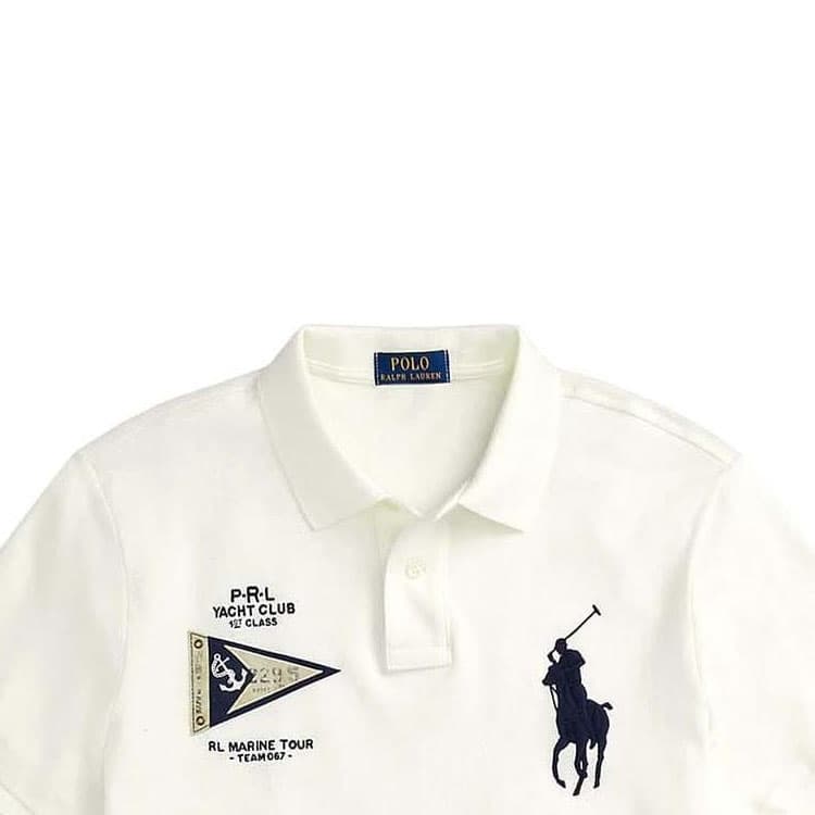 Поло Polo Ralph Lauren Big Pony FW23 Поло Смешанная Доставка Мужской Белый - изображение 6