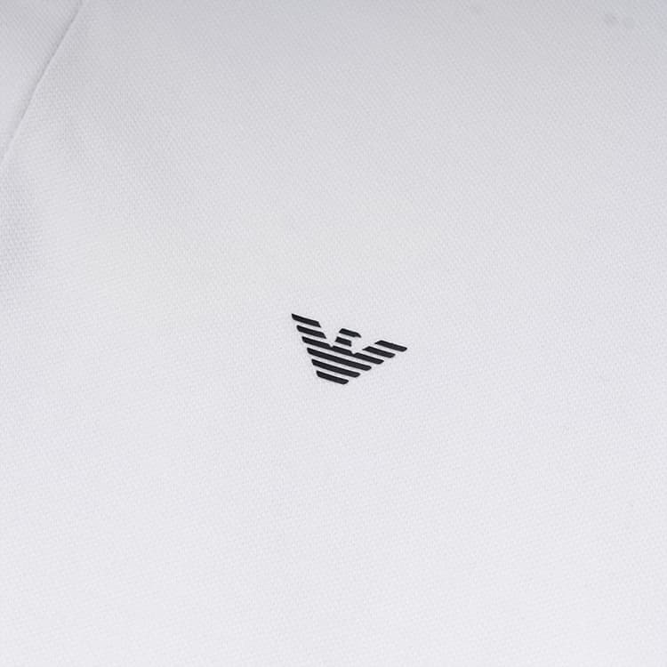 Поло Emporio Armani FW22 Logo Polo White - изображение 5