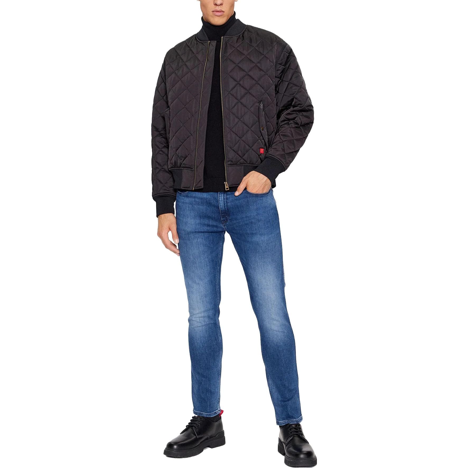 Зимняя куртка пуховик HUGO BOSS Logo - изображение 2