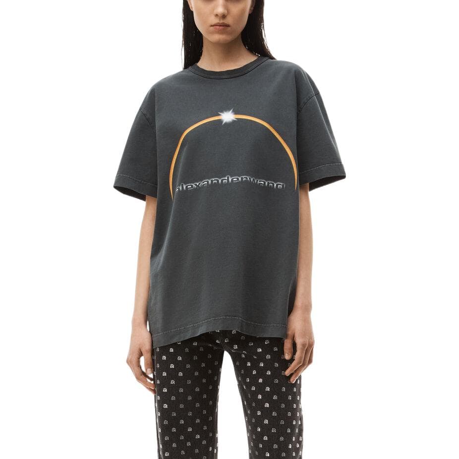 Футболка alexander wang FW22 Logo T - изображение 4