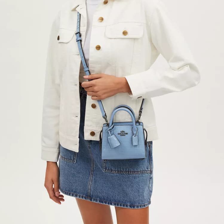 Сумка COACH Andrea 15 Logo - изображение 4