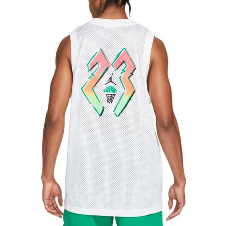 Баскетбольная майка Jordan Basketball Tank Top White - изображение 3