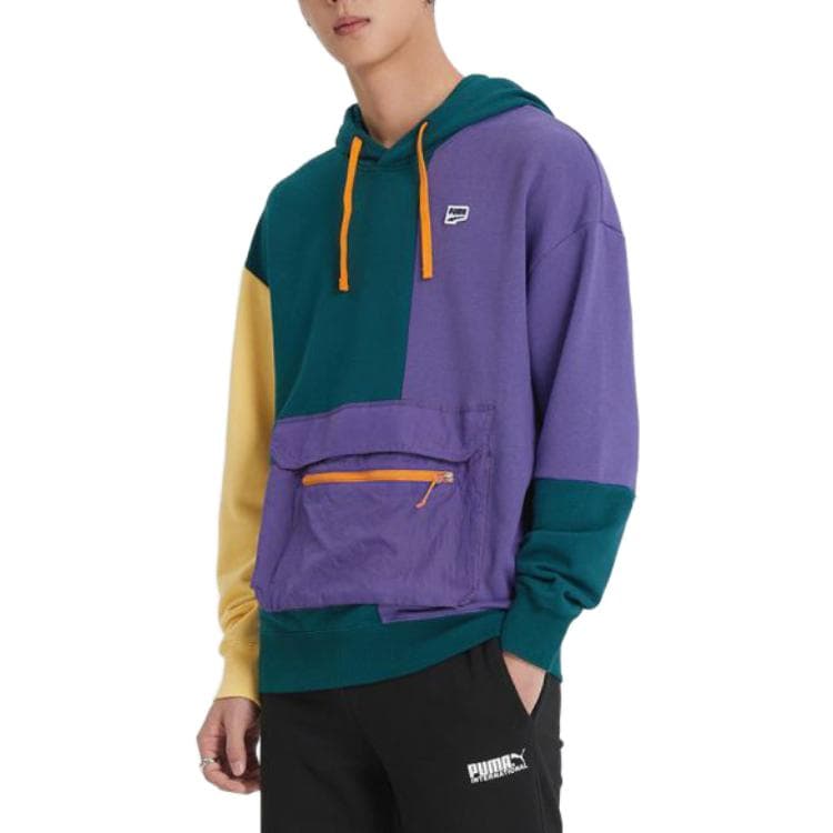 Худи PUMA DOWNTOWN COLORBLOCK UTILITY HOODIE - изображение 3