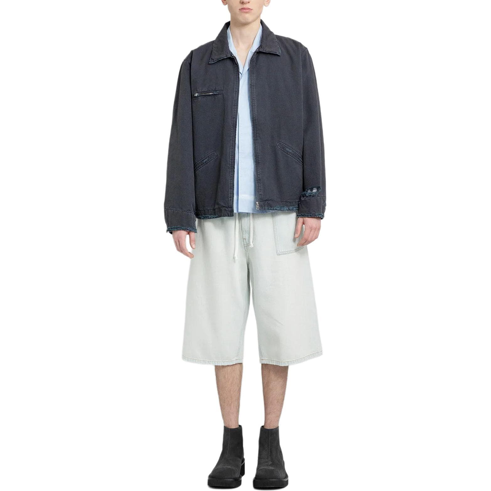 Джинсовые шорты MM6 Maison Margiela - изображение 4
