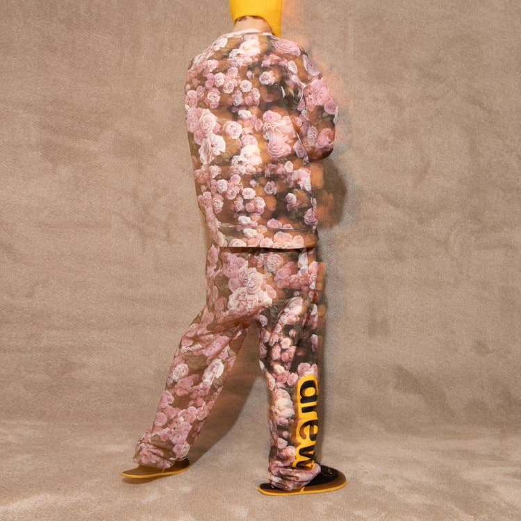 Штаны Drew House SS22 Secret House Sweatpant Roses - изображение 6