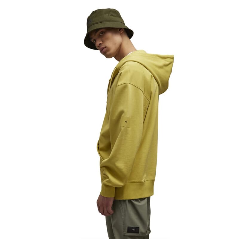 Куртка Y-3 FT Zip Hoodie Yellow - изображение 3