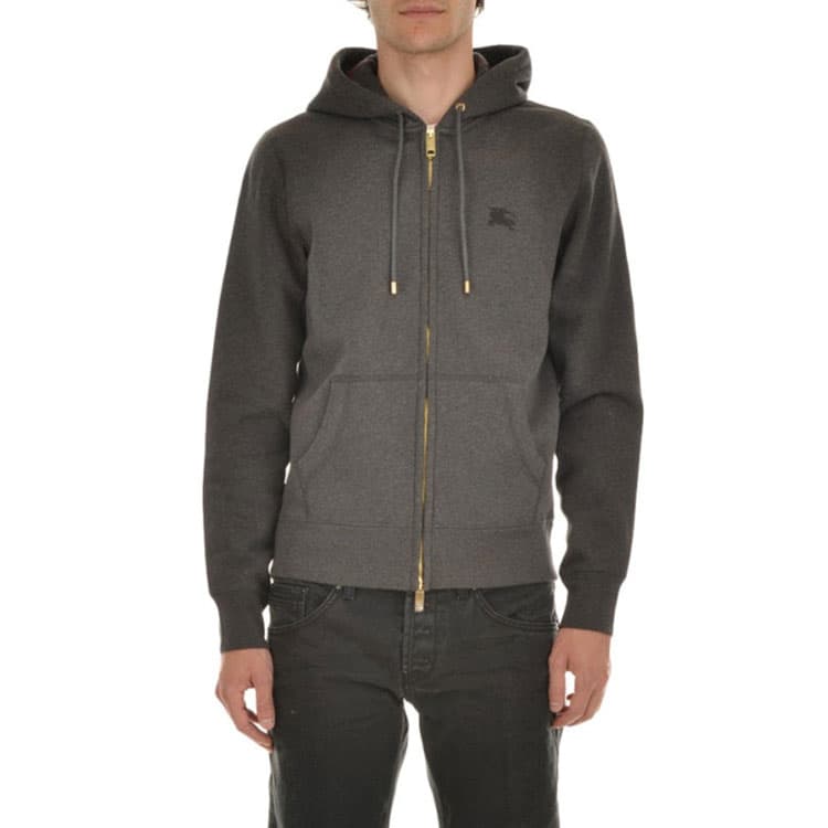 Худи Burberry Logo Zip Hoodie - изображение 8