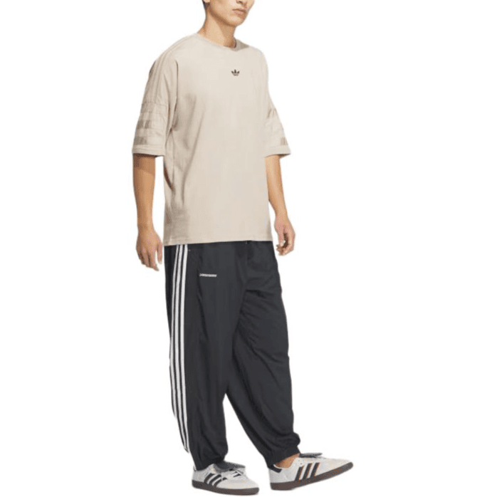Штаны Adidas Originals x YESEYESEE Вязаные тренировочные брюки мужские черные - изображение 2