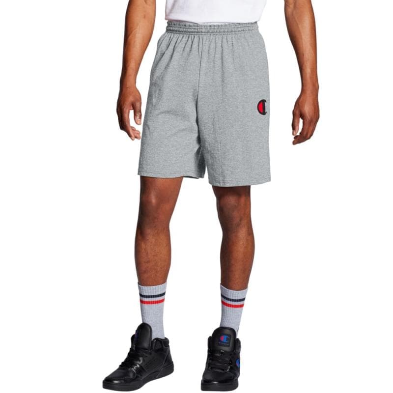 Шорты Champion Logo Print Shorts Light Grey - изображение 4