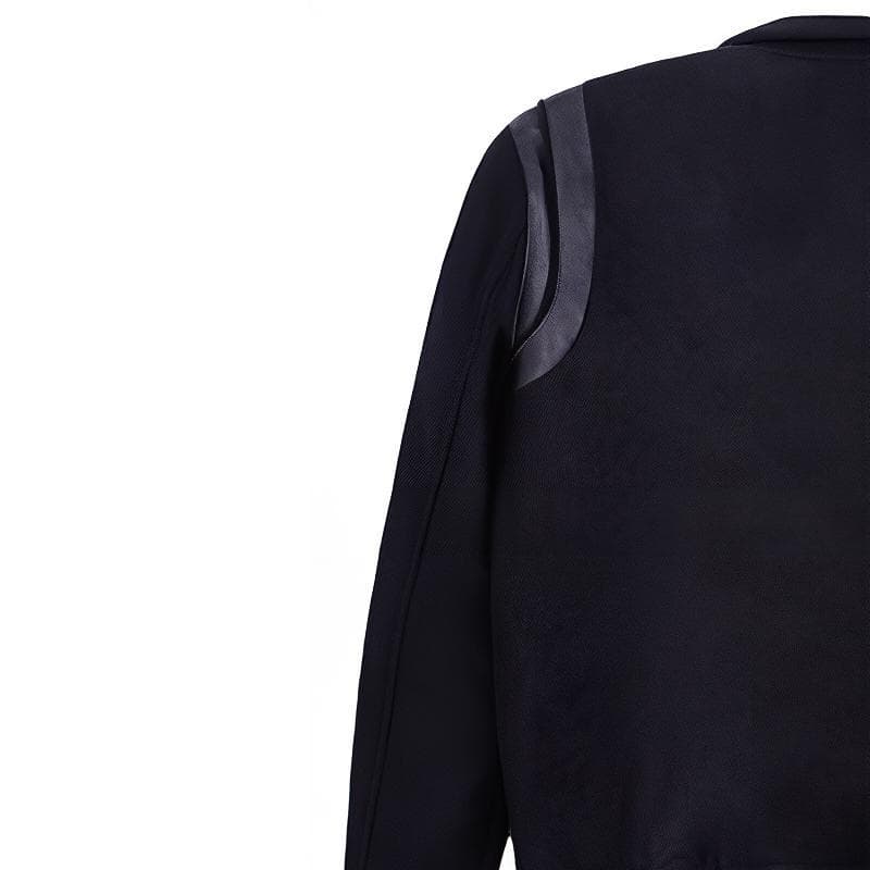 Куртка SAINT LAURENT Classic Wool Leather Jacket - изображение 6