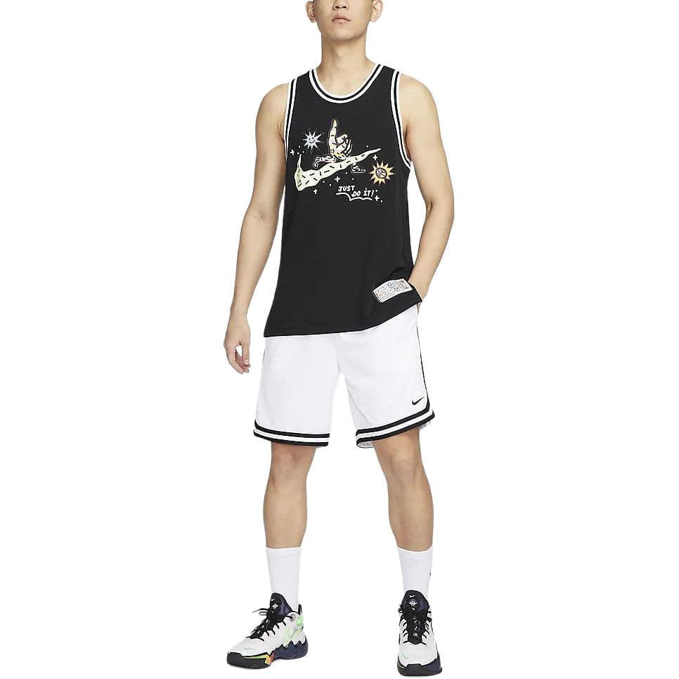 Баскетбольные шорты Nike DNA Basketball Pants White/Black - изображение 3