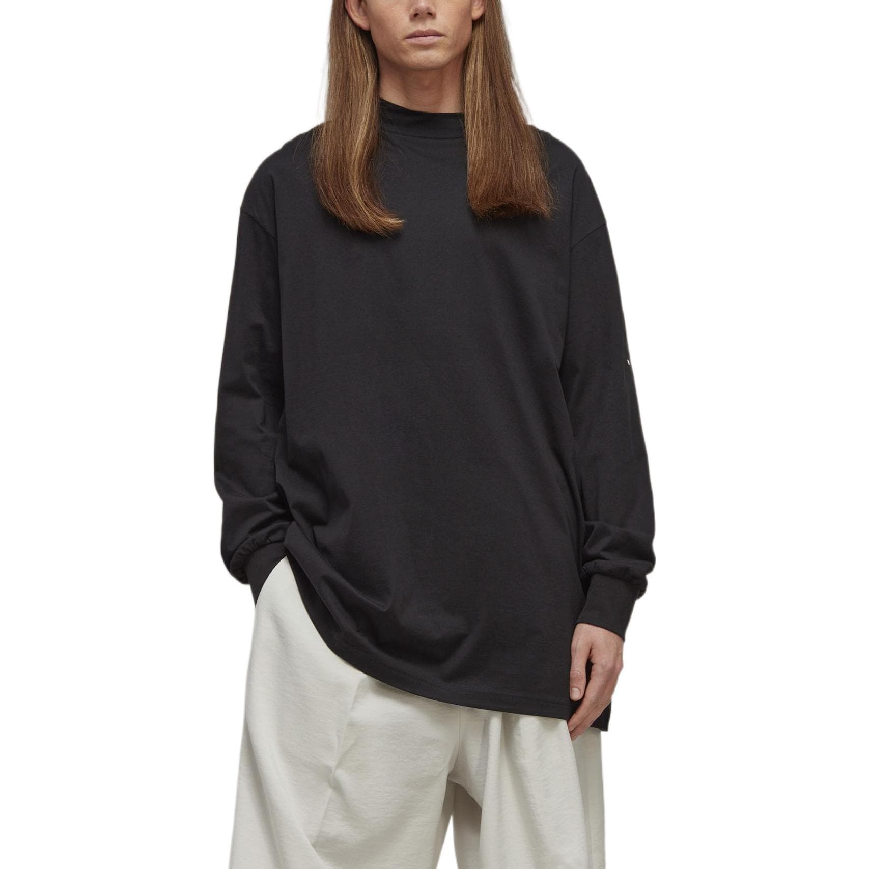 Кофта Y-3 Logo Long Sleeve Tee - изображение 5