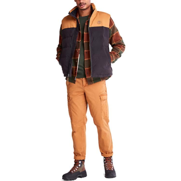 Жилет Timberland Welch Mountain Puffer Vest For Men In Black - изображение 4