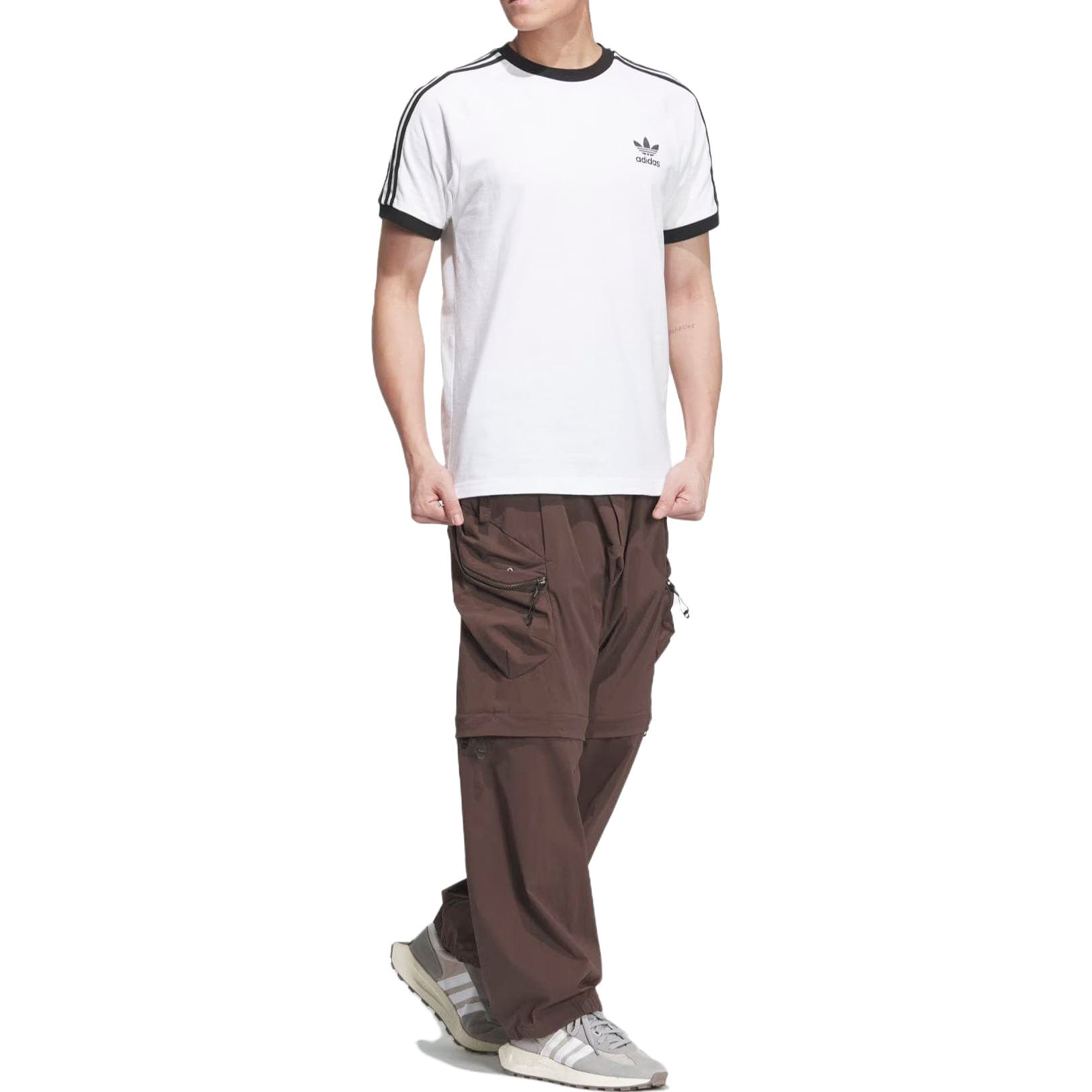 Штаны adidas Originals x HAMCUS FW23 Brown Pants - изображение 4