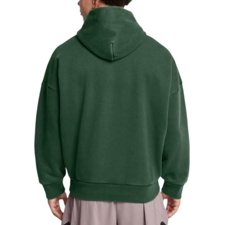 Худи Under Armour Icon Толстовка Мужской Лесной зеленый - изображение 4