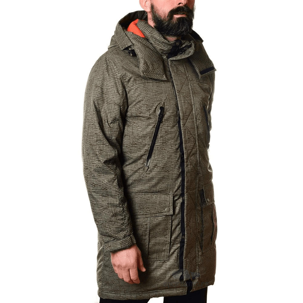Зимняя куртка Converse Printed Sideline Down Jacke - изображение 3