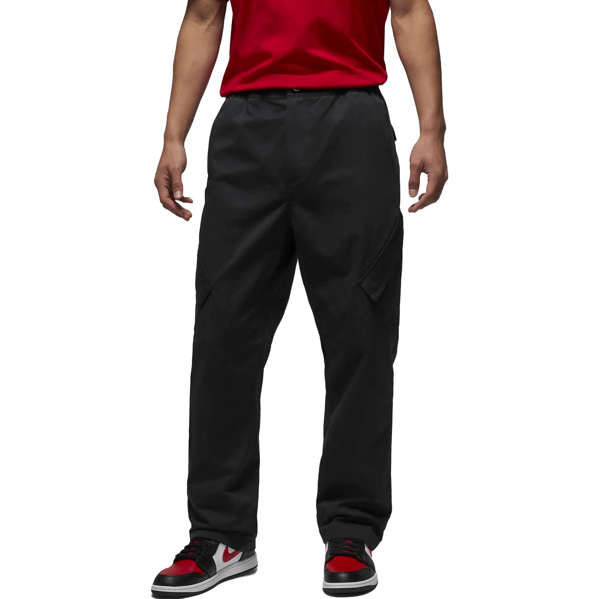 Штаны Jordan Jumpman Повседневные Штаны Мужские Черные - изображение 4