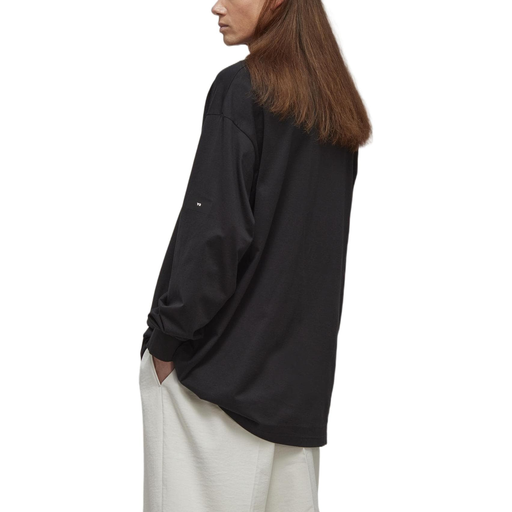 Кофта Y-3 Logo Long Sleeve Tee - изображение 2