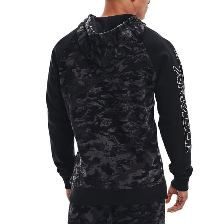 Худи Under Armour Rival Camo Script - изображение 5