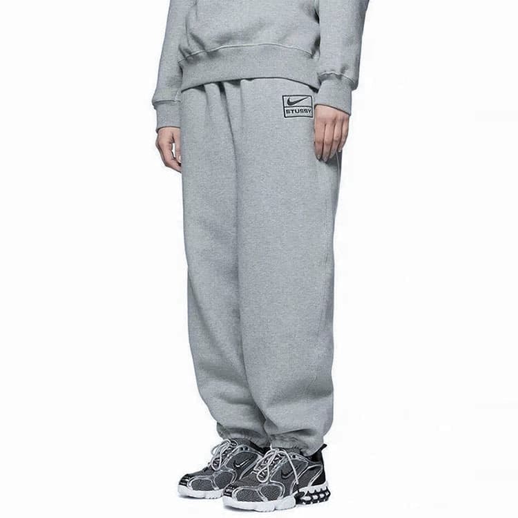 Штаны Nike x Stussy Sweatpants Grey - изображение 3