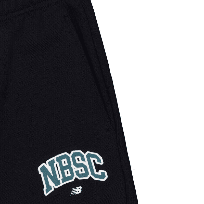 Тренировочные штаны New Balance Letter Print Knit Shorts Black - изображение 3