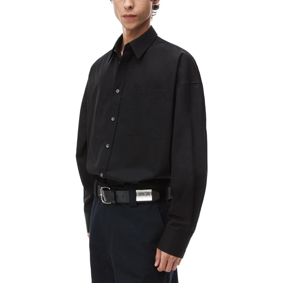 Рубашка alexander wang Camicia Button-Down In Cotone Con - изображение 5