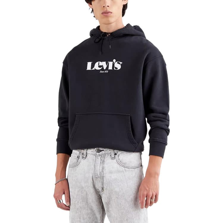 Худи Levi's Hoodie Black - изображение 2