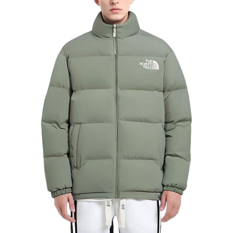 Зимняя куртка The North Face Reversible Down Jacket Green - изображение 4